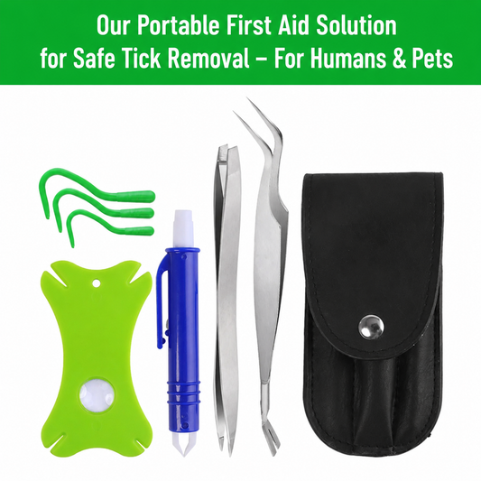 Your Portable First Aid Solution for Safe Tick Removal – For Humans &amp; Pets